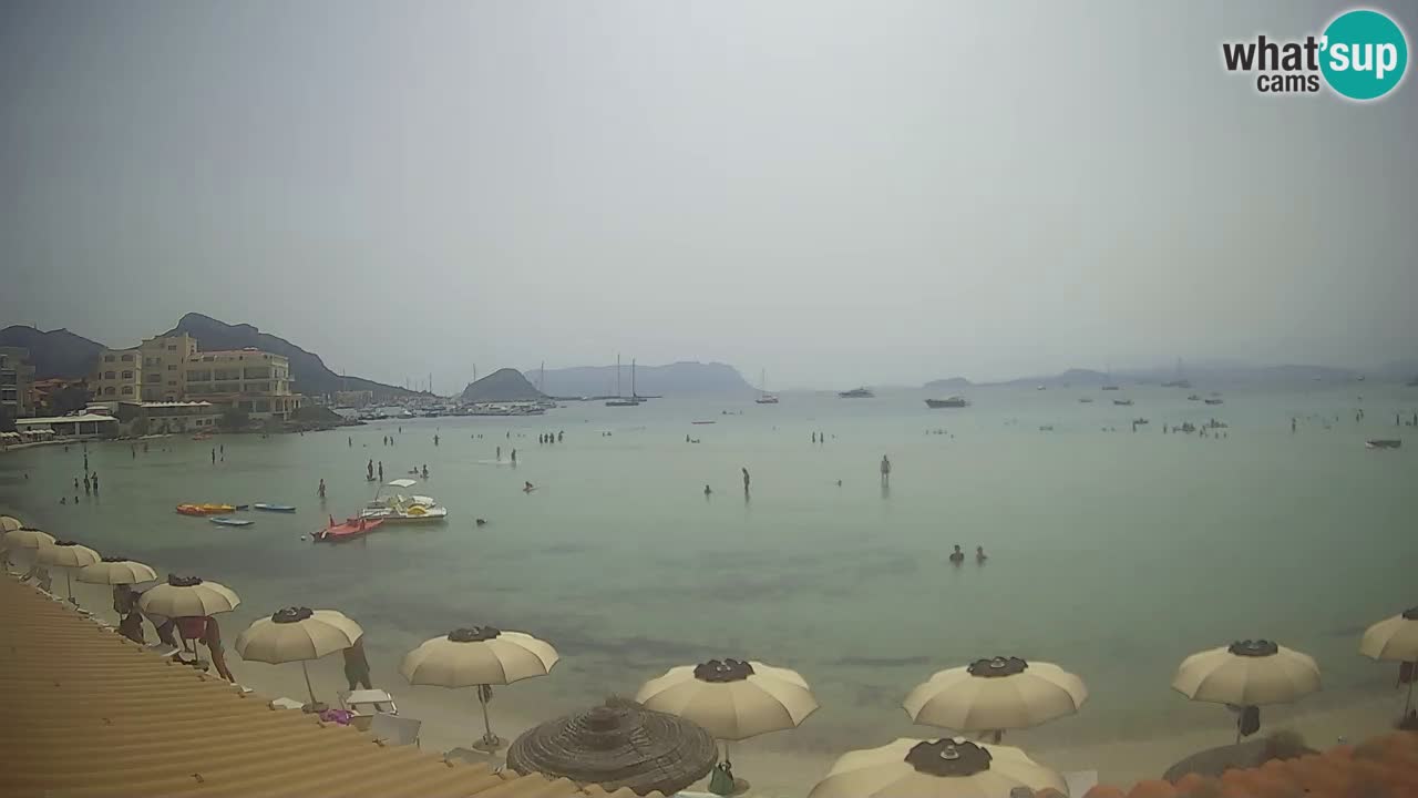 Webcam Terza Spiaggia Golfo Aranci – Vue en direct de la plage