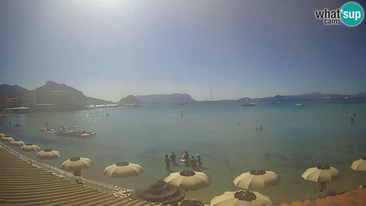 Webcam Terza Spiaggia Golfo Aranci – Liveblick auf den Strand
