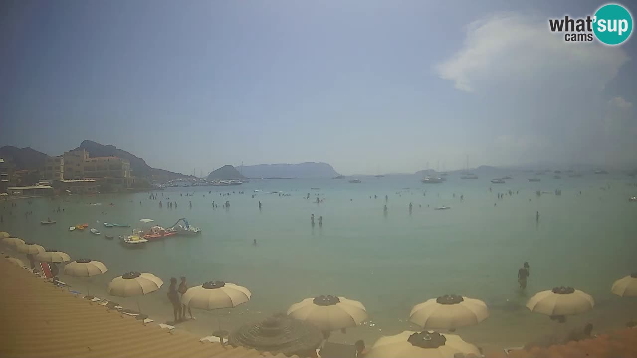 Webcam Terza Spiaggia Golfo Aranci – Liveblick auf den Strand