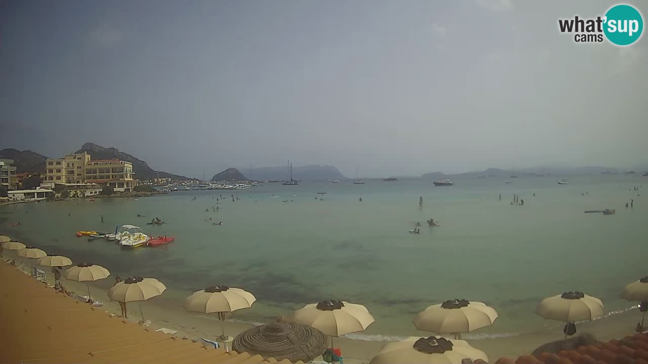 Webcam Terza Spiaggia Golfo Aranci – Vue en direct de la plage