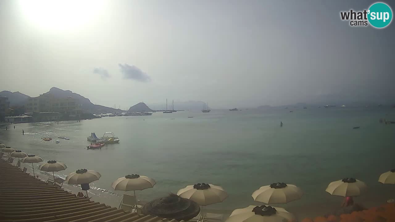 Webcam Terza Spiaggia Golfo Aranci – Vue en direct de la plage