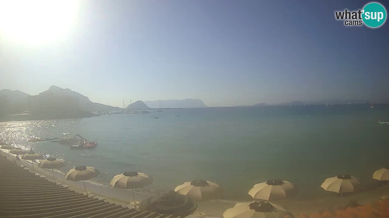 Webcam Terza Spiaggia Golfo Aranci – Vue en direct de la plage