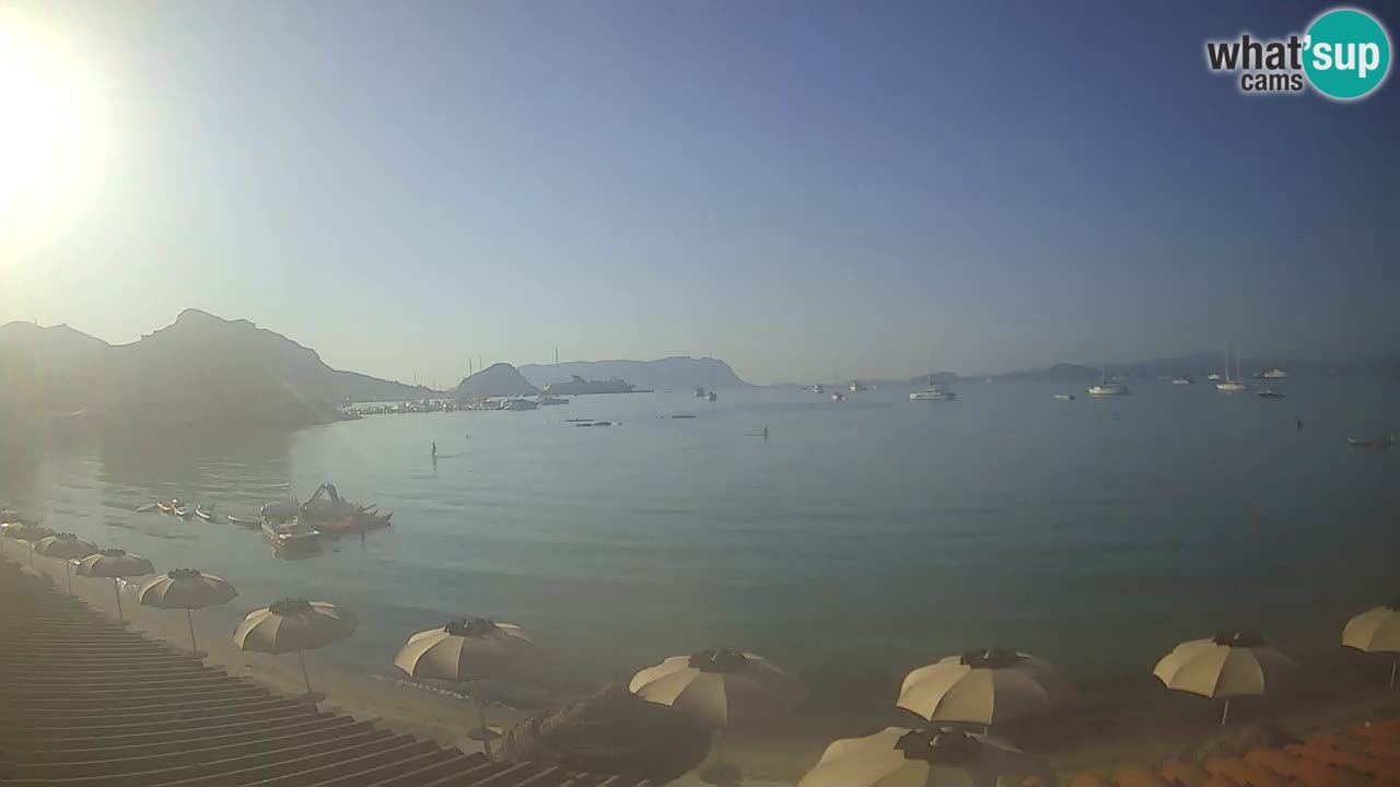 Webcam Terza Spiaggia Golfo Aranci – Vue en direct de la plage