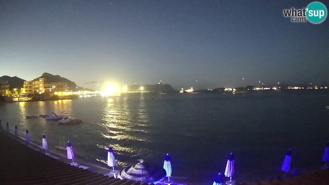 Webcam Terza Spiaggia Golfo Aranci – Vue en direct de la plage