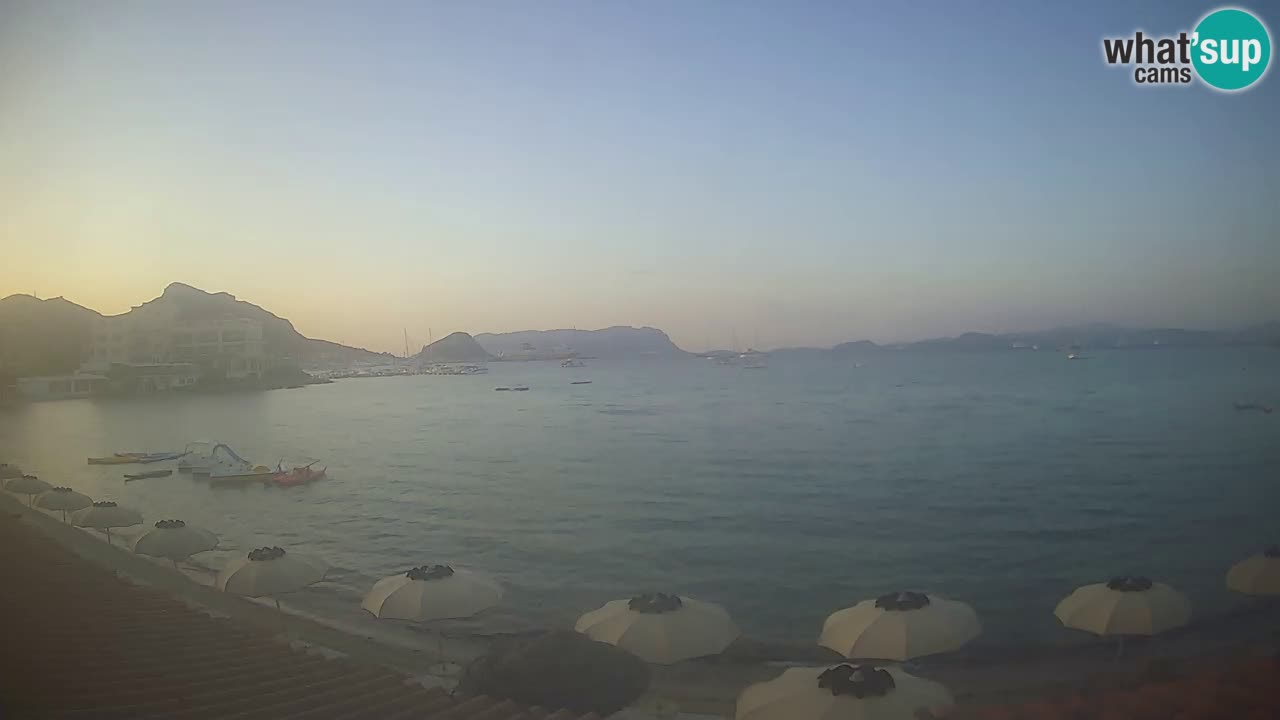 Webcam Terza Spiaggia Golfo Aranci – Liveblick auf den Strand