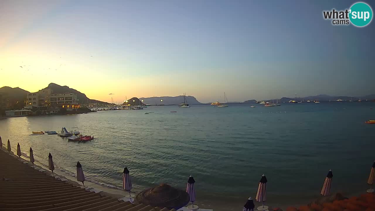 Webcam Terza Spiaggia Golfo Aranci – Vista en directo de la playa