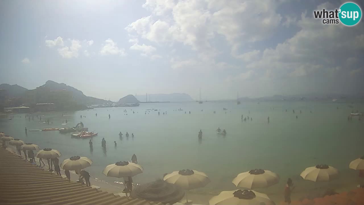 Webcam Terza Spiaggia Golfo Aranci – Vista en directo de la playa