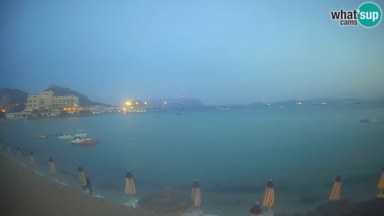 Webcam Terza Spiaggia Golfo Aranci – Vue en direct de la plage