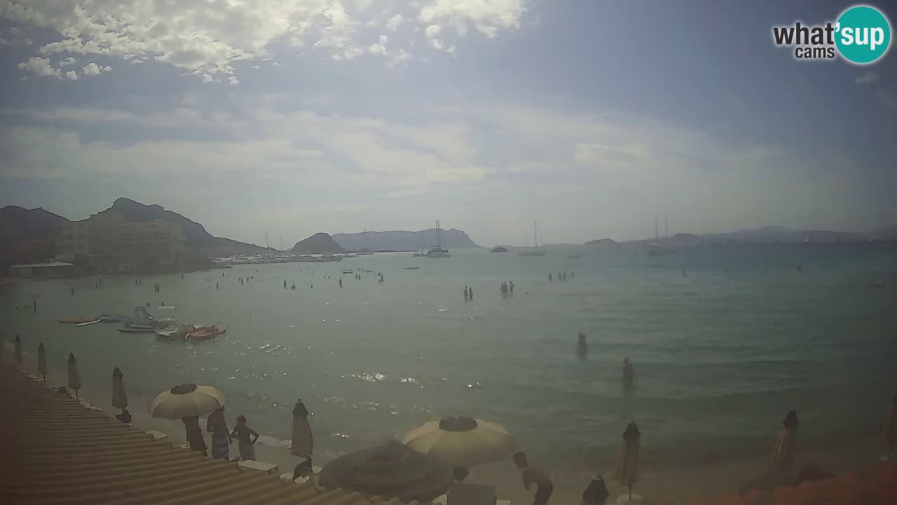 Webcam Terza Spiaggia Golfo Aranci – Vue en direct de la plage