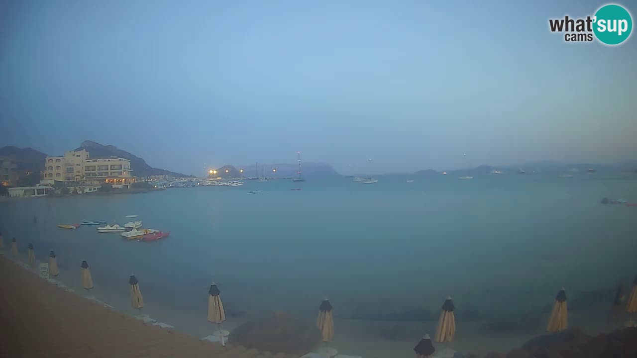Webcam Terza Spiaggia Golfo Aranci – Vue en direct de la plage