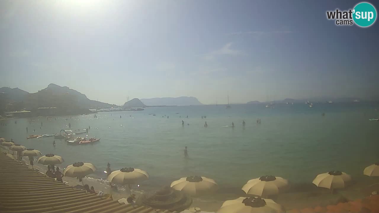 Webcam Terza Spiaggia Golfo Aranci – Vista en directo de la playa