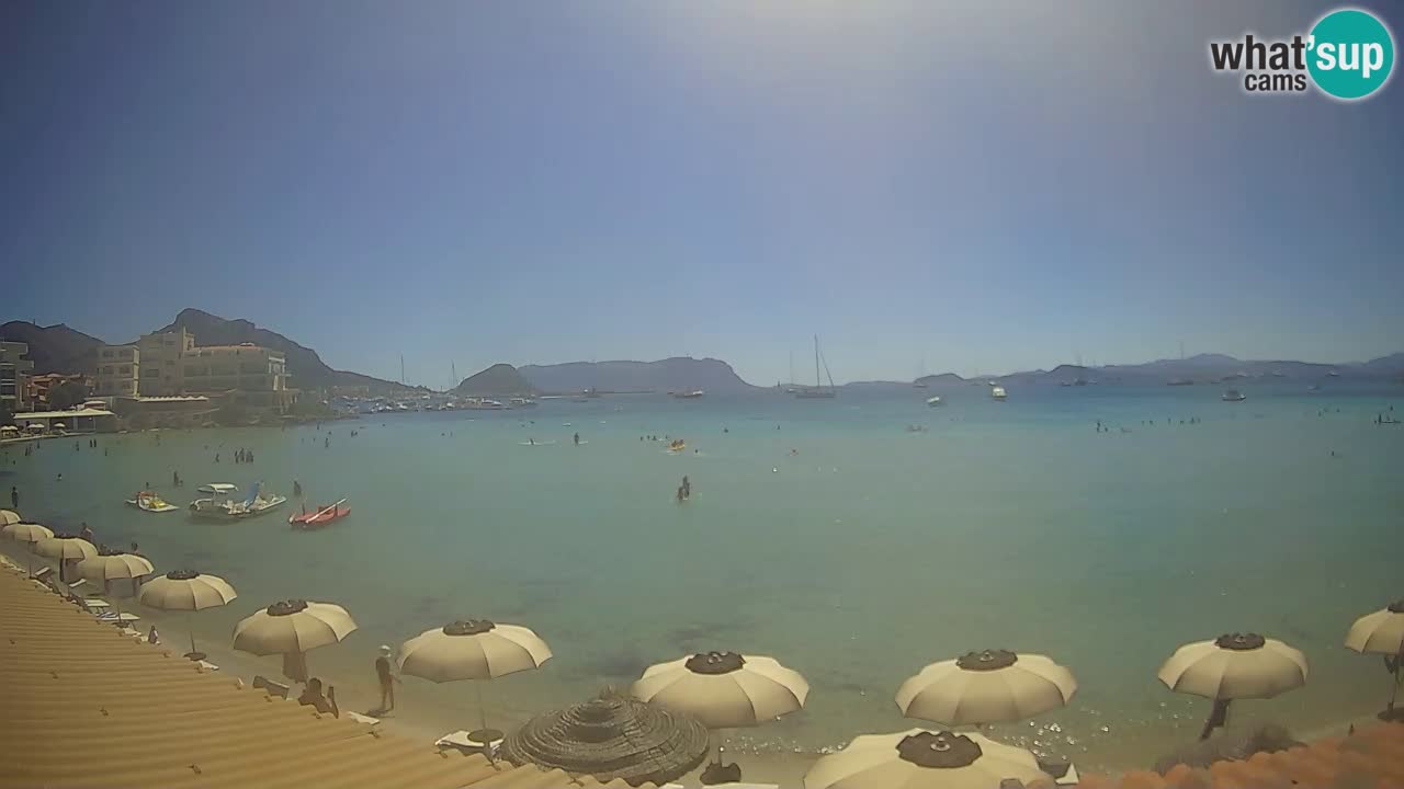 Webcam Terza Spiaggia Golfo Aranci – Liveblick auf den Strand