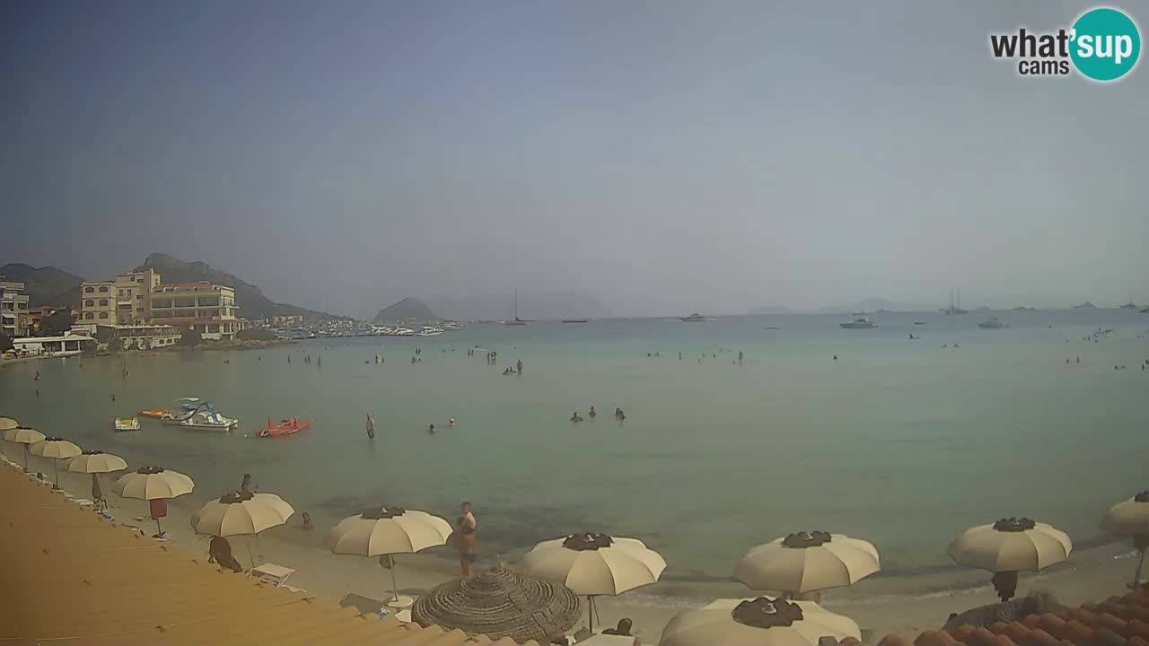 Webcam Terza Spiaggia Golfo Aranci – Vue en direct de la plage