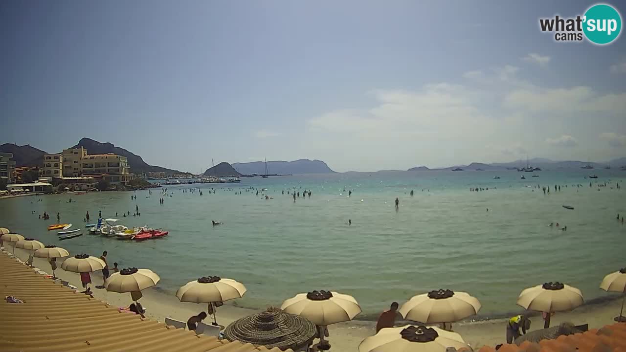 Webcam Terza Spiaggia Golfo Aranci – Liveblick auf den Strand
