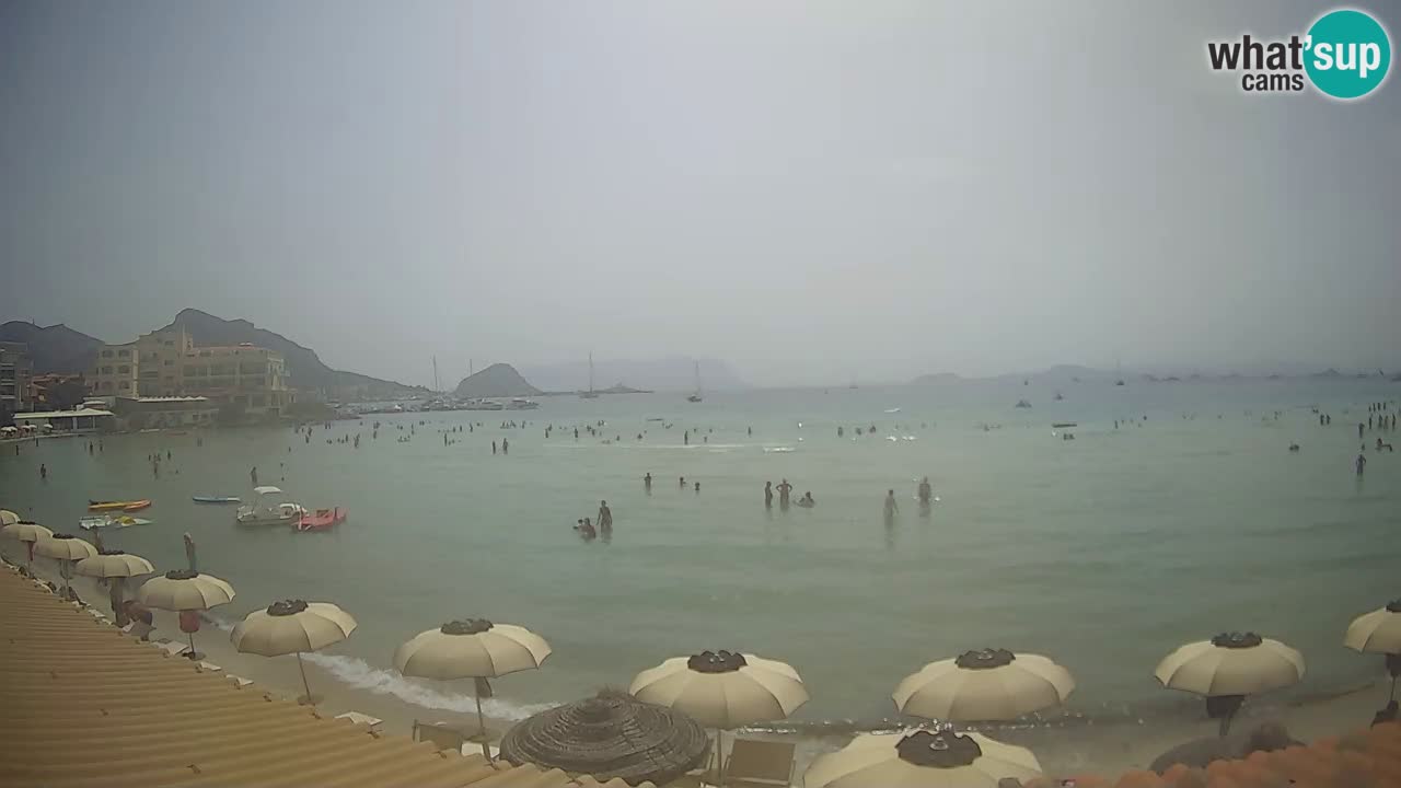 Webcam Terza Spiaggia Golfo Aranci – Vue en direct de la plage