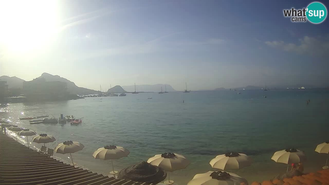 Webcam Terza Spiaggia Golfo Aranci – Vista en directo de la playa