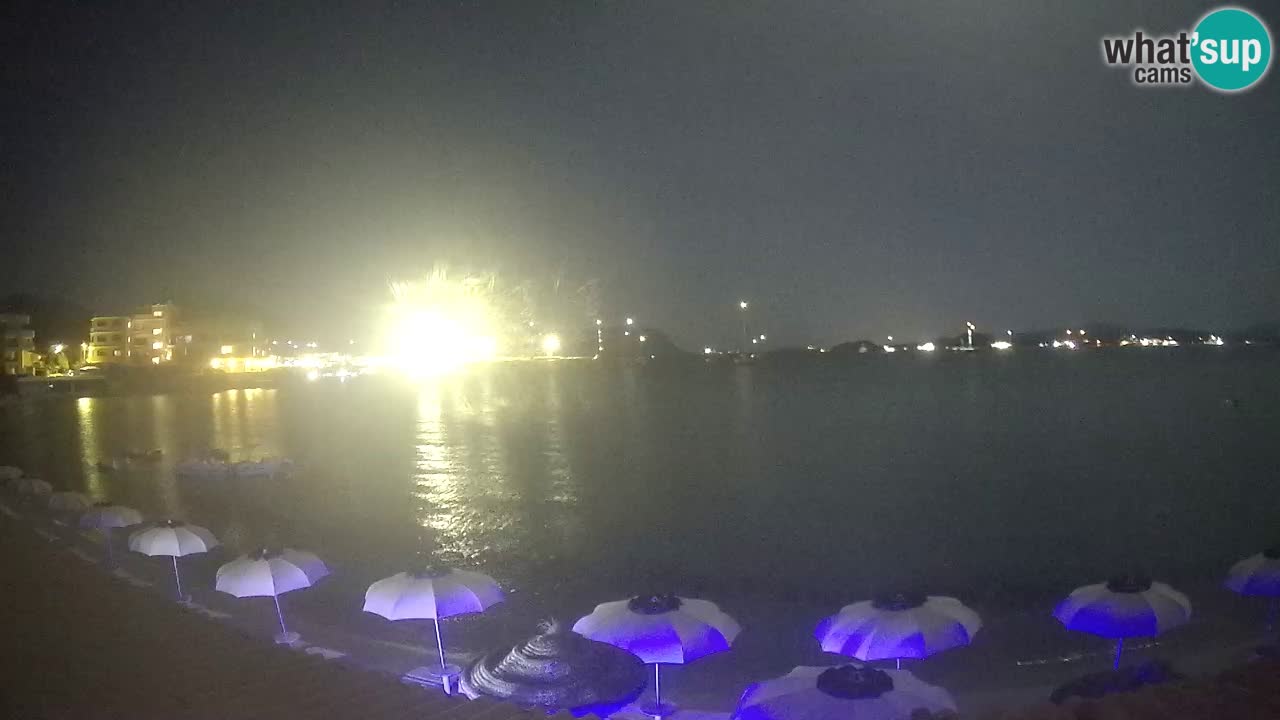 Webcam Terza Spiaggia Golfo Aranci – Vue en direct de la plage