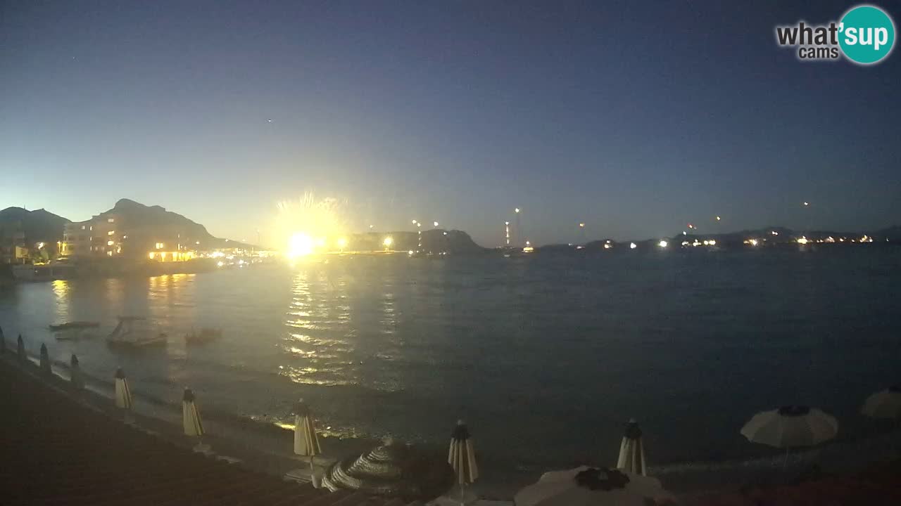 Webcam Terza Spiaggia Golfo Aranci – Vue en direct de la plage