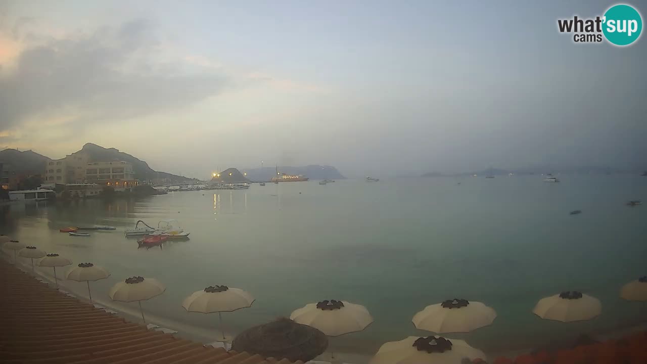 Webcam Terza Spiaggia Golfo Aranci – Vista en directo de la playa