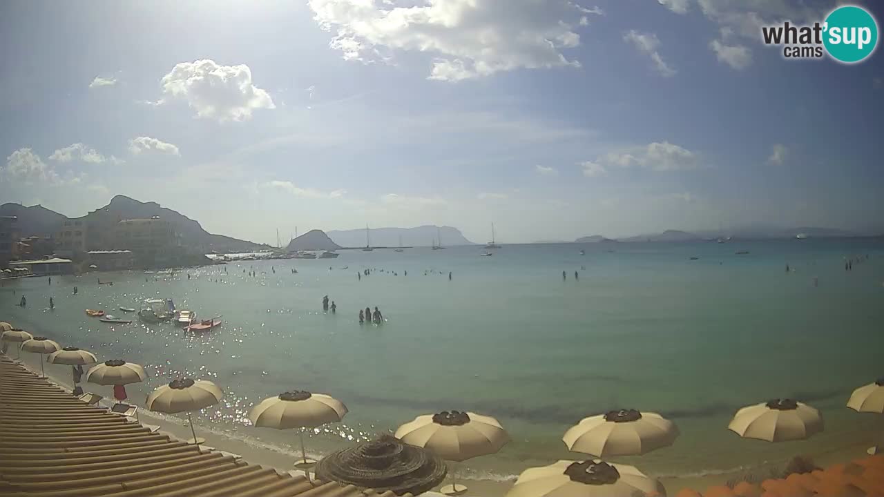 Web kamera Terza Spiaggia Golfo Aranci – Pogled uživo na plažu