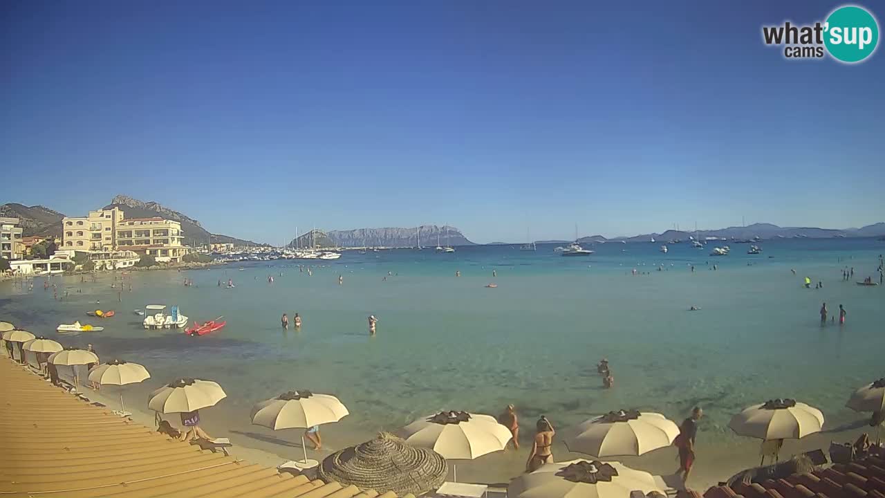 Webcam Terza Spiaggia Golfo Aranci – Liveblick auf den Strand