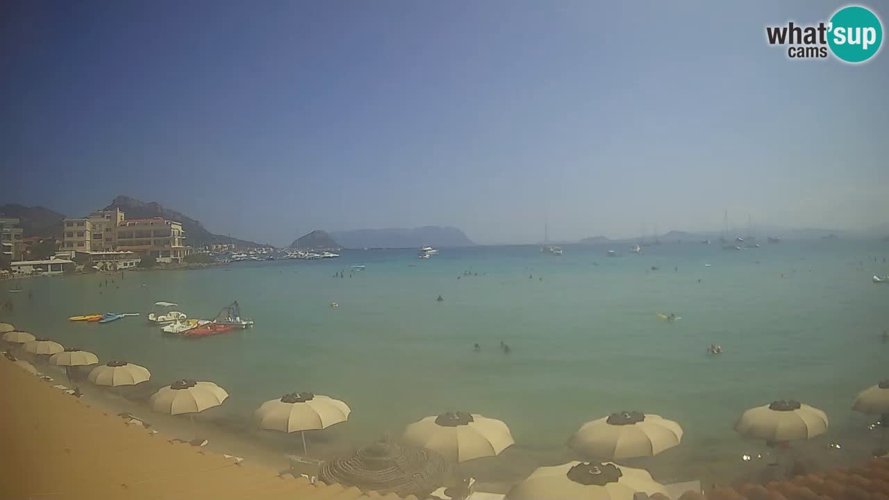 Webcam Terza Spiaggia Golfo Aranci – Vue en direct de la plage