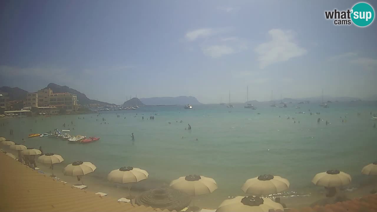 Webcam Terza Spiaggia Golfo Aranci – Vista en directo de la playa