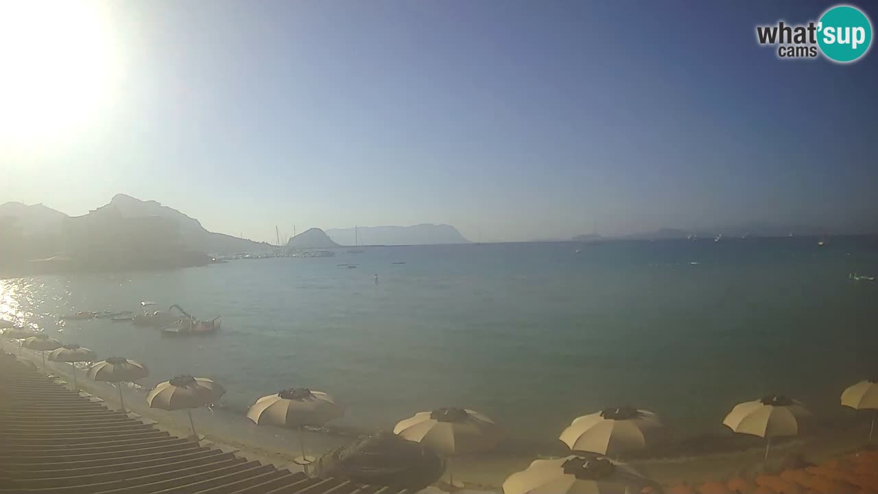 Webcam Terza Spiaggia Golfo Aranci – Vista en directo de la playa