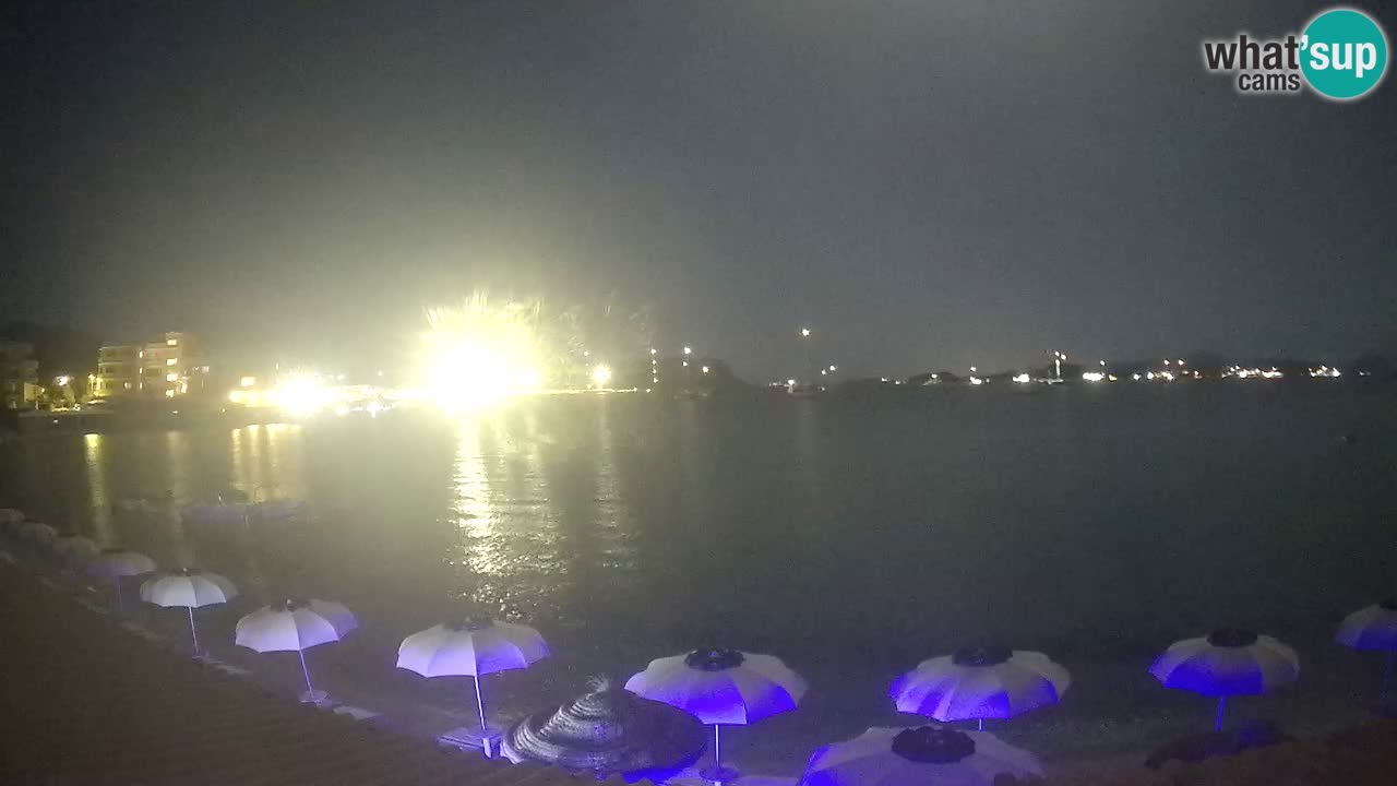 Webcam Terza Spiaggia Golfo Aranci – Liveblick auf den Strand