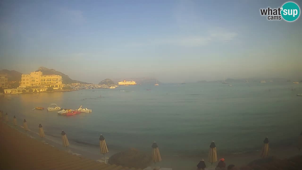 Webcam Terza Spiaggia Golfo Aranci – Liveblick auf den Strand