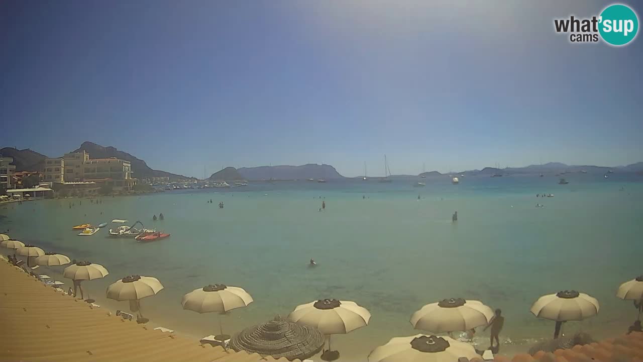 Webcam Terza Spiaggia Golfo Aranci – Liveblick auf den Strand