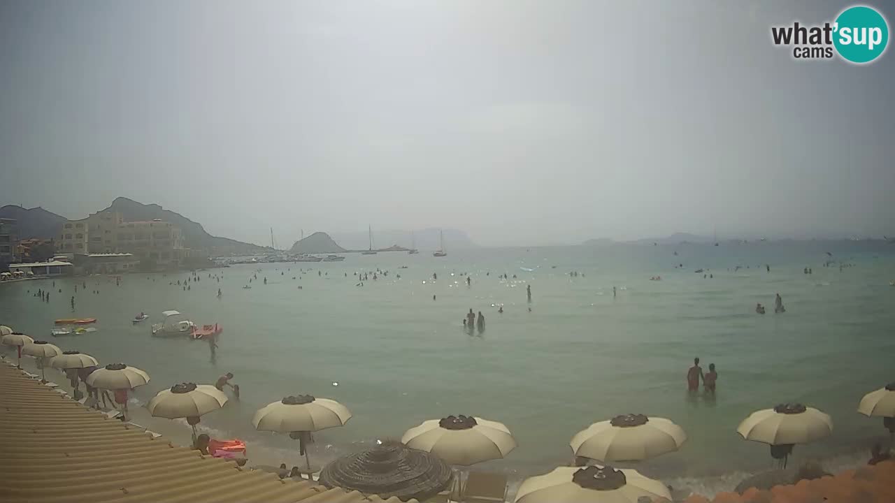 Webcam Terza Spiaggia Golfo Aranci – Liveblick auf den Strand