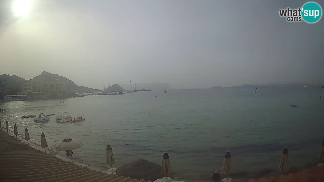 Webcam Terza Spiaggia Golfo Aranci – Vue en direct de la plage