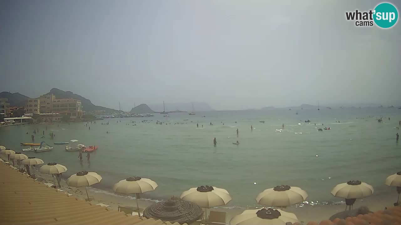 Webcam Terza Spiaggia Golfo Aranci – Vue en direct de la plage