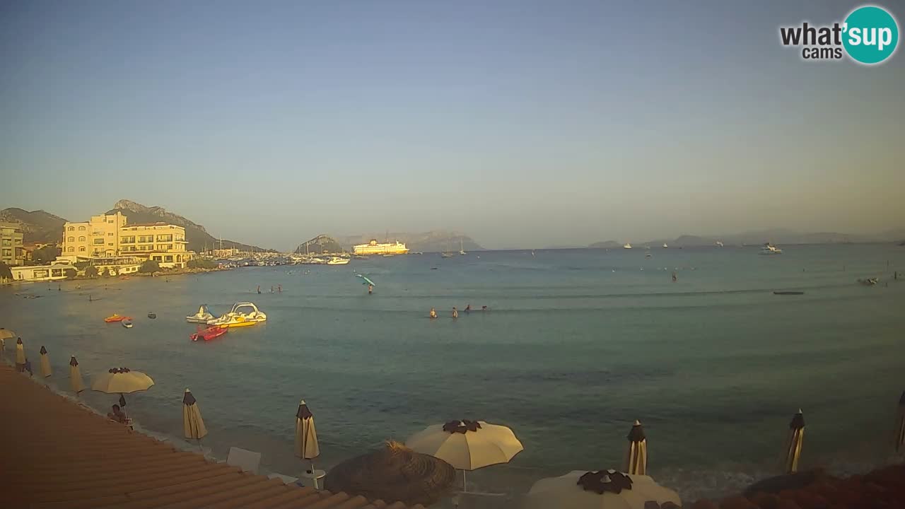 Webcam Terza Spiaggia Golfo Aranci – Vista en directo de la playa