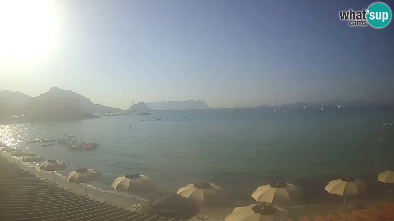 Webcam Terza Spiaggia Golfo Aranci – Vue en direct de la plage