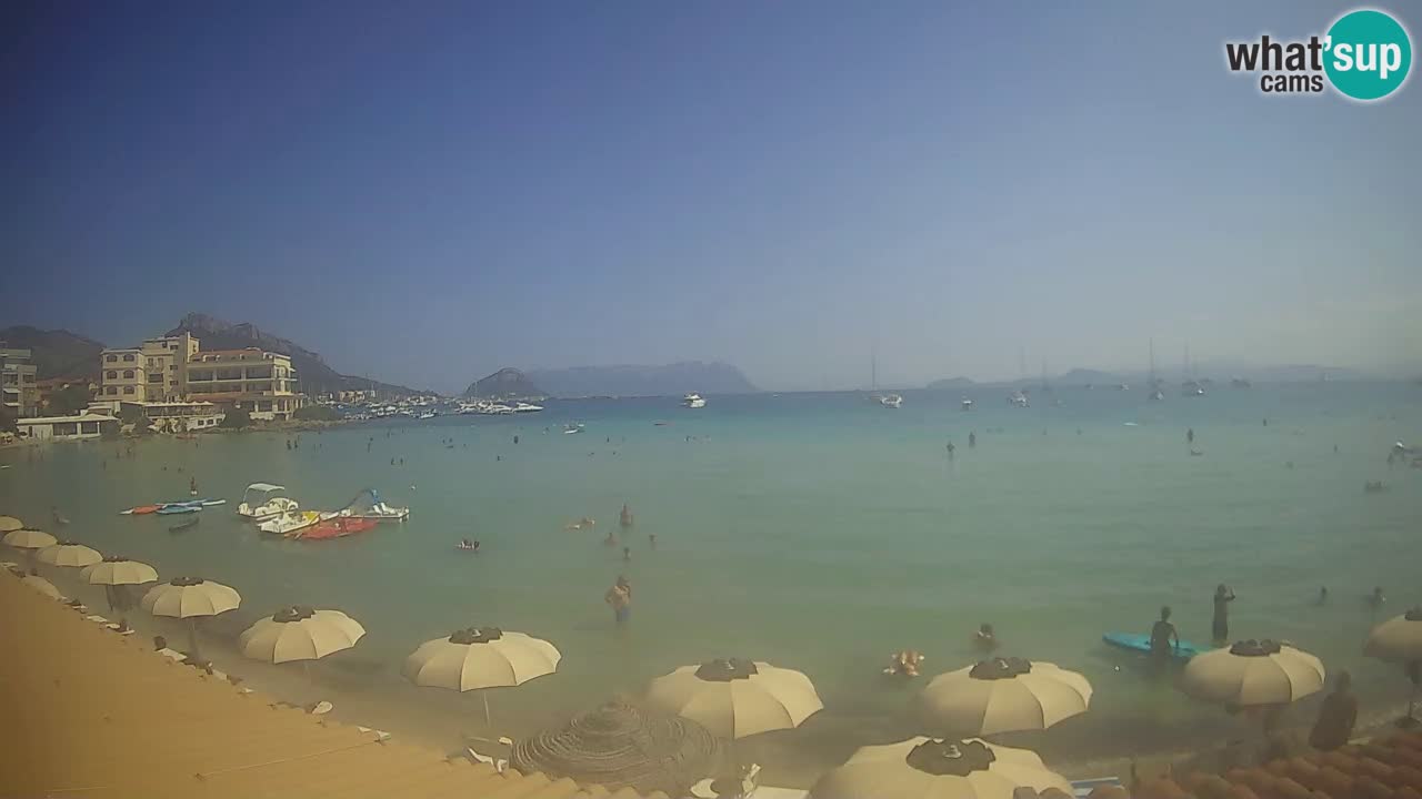 Webcam Terza Spiaggia Golfo Aranci – Liveblick auf den Strand