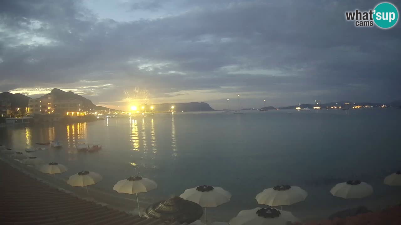 Webcam Terza Spiaggia Golfo Aranci – Vista mare in diretta