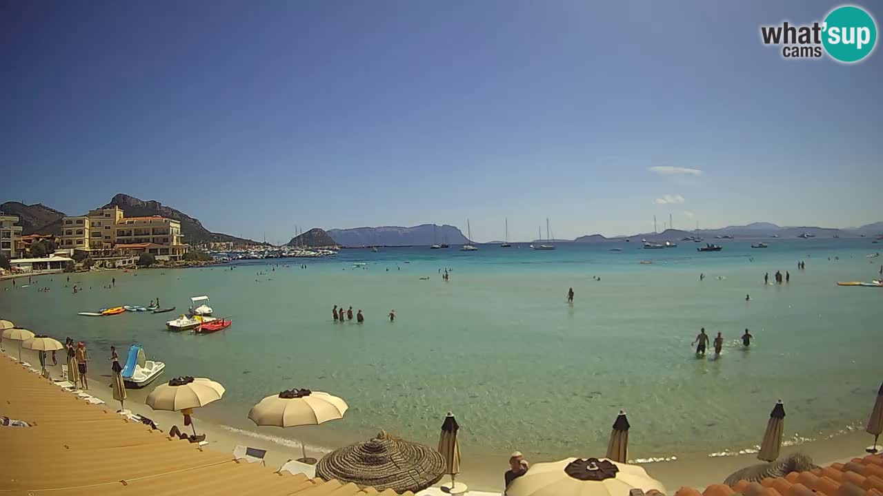 Webcam Terza Spiaggia Golfo Aranci – Vista mare in diretta