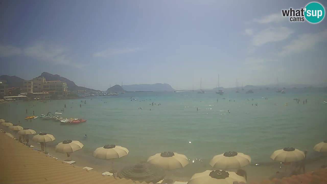 Webcam Terza Spiaggia Golfo Aranci – Vue en direct de la plage