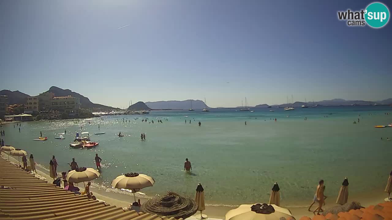 Webcam Terza Spiaggia Golfo Aranci – Vista en directo de la playa