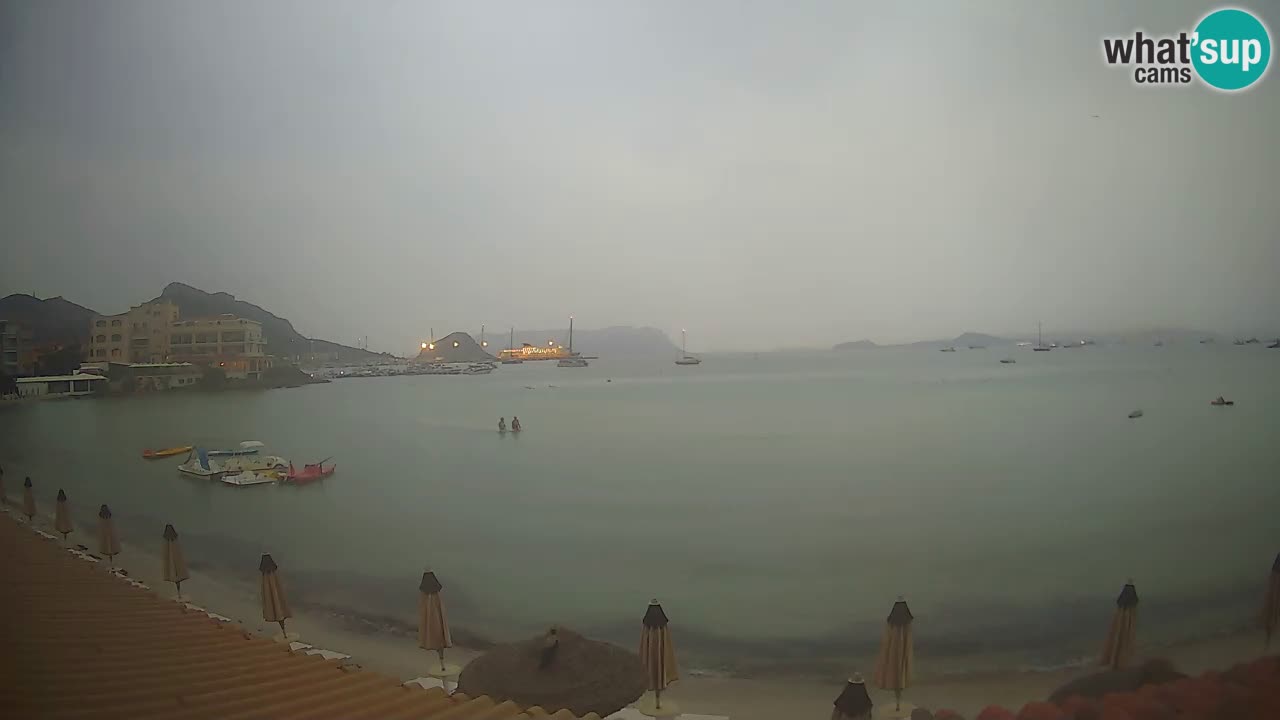 Webcam Terza Spiaggia Golfo Aranci – Vue en direct de la plage