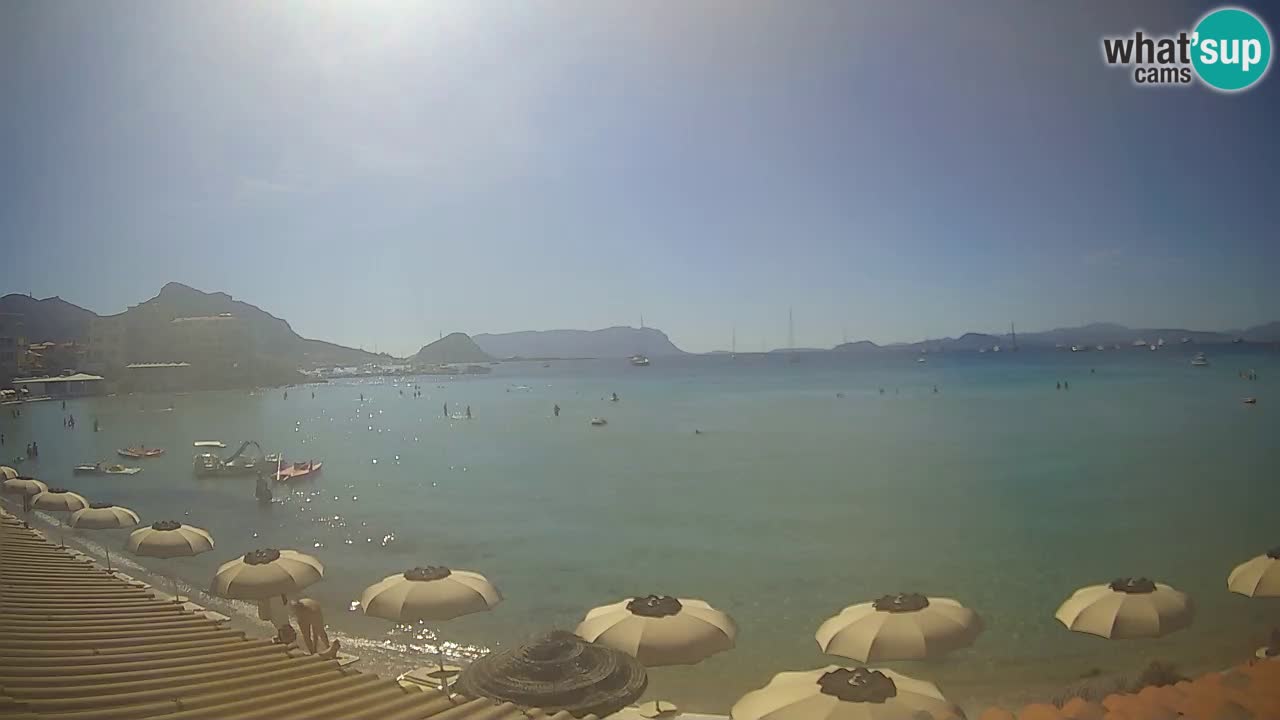 Webcam Terza Spiaggia Golfo Aranci – Vue en direct de la plage