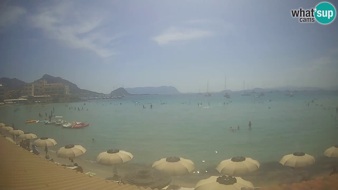 Webcam Terza Spiaggia Golfo Aranci – Vue en direct de la plage