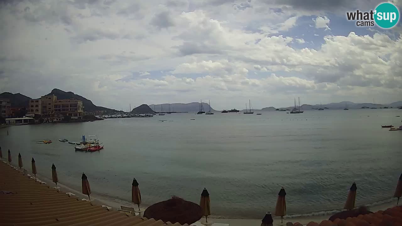 Webcam Terza Spiaggia Golfo Aranci – Vue en direct de la plage