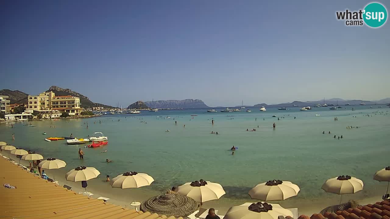 Webcam Terza Spiaggia Golfo Aranci – Vista mare in diretta
