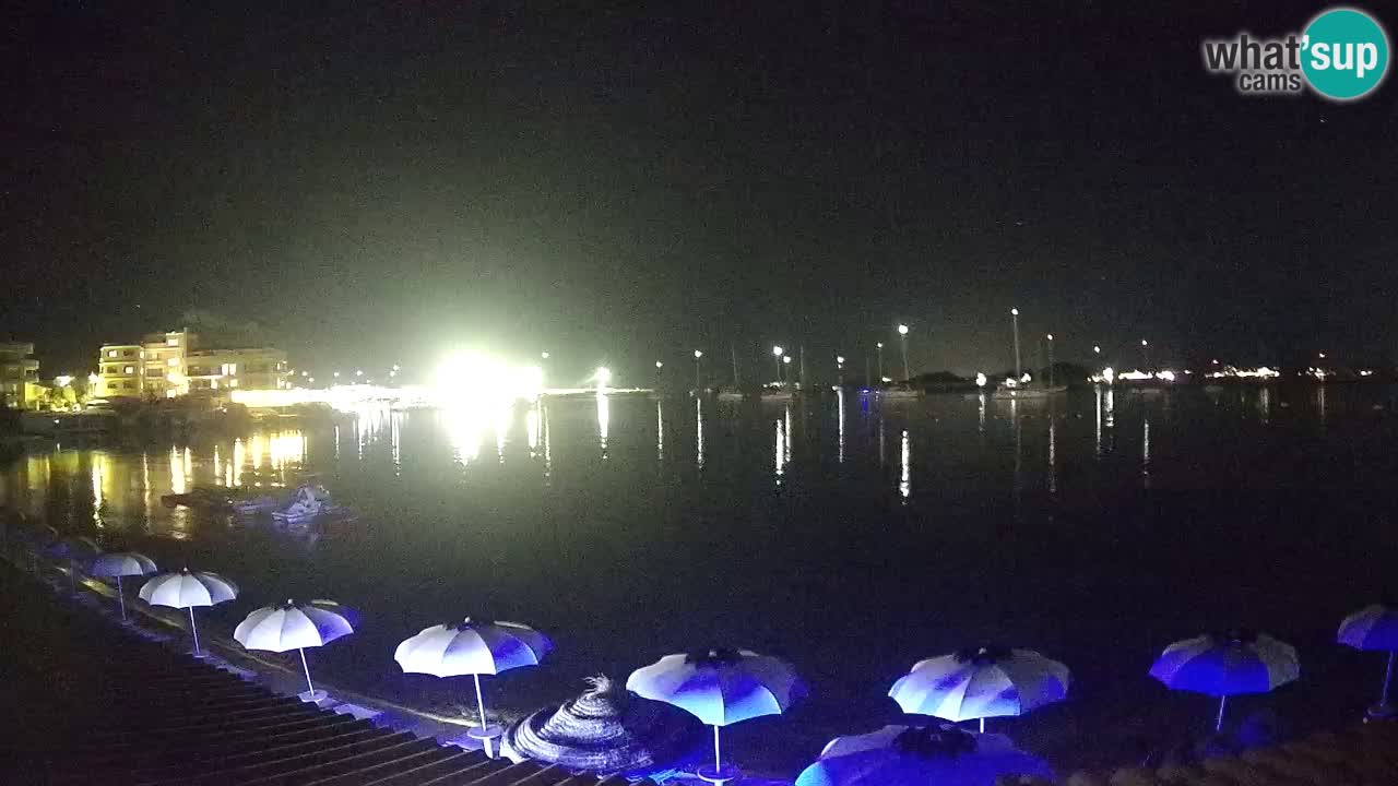 Webcam Terza Spiaggia Golfo Aranci – Liveblick auf den Strand