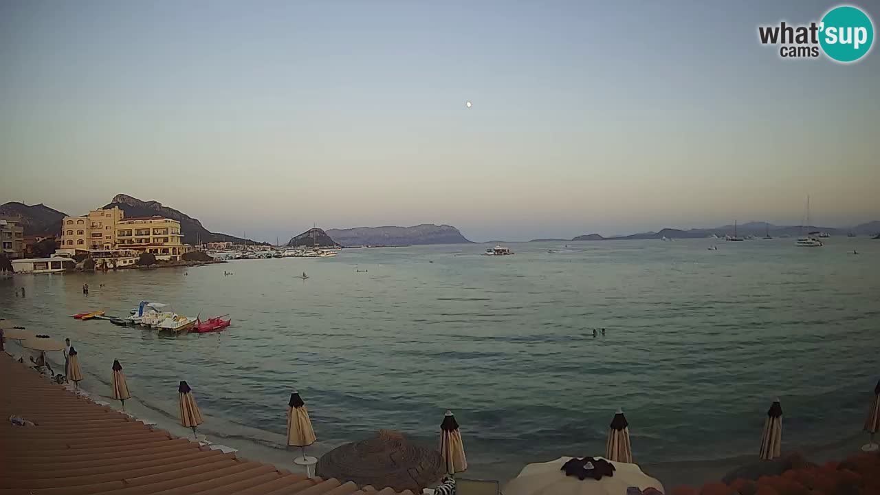 Webcam Terza Spiaggia Golfo Aranci – Vue en direct de la plage