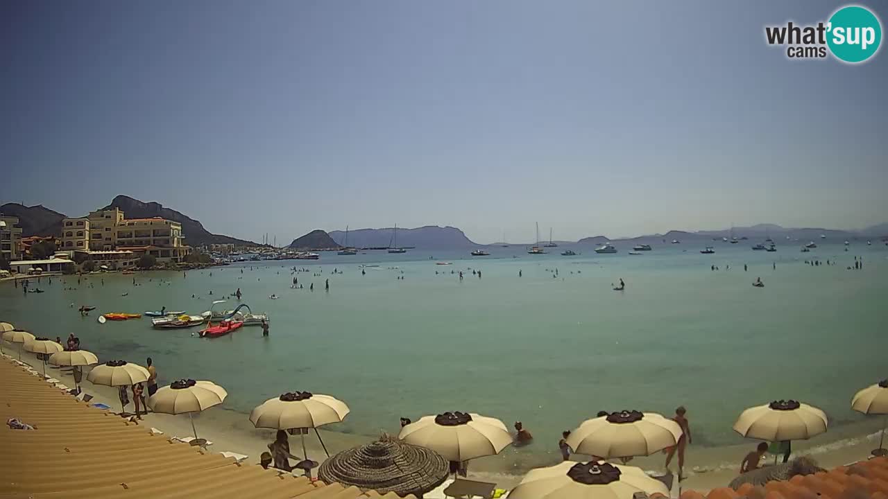 Webcam Terza Spiaggia Golfo Aranci – Liveblick auf den Strand