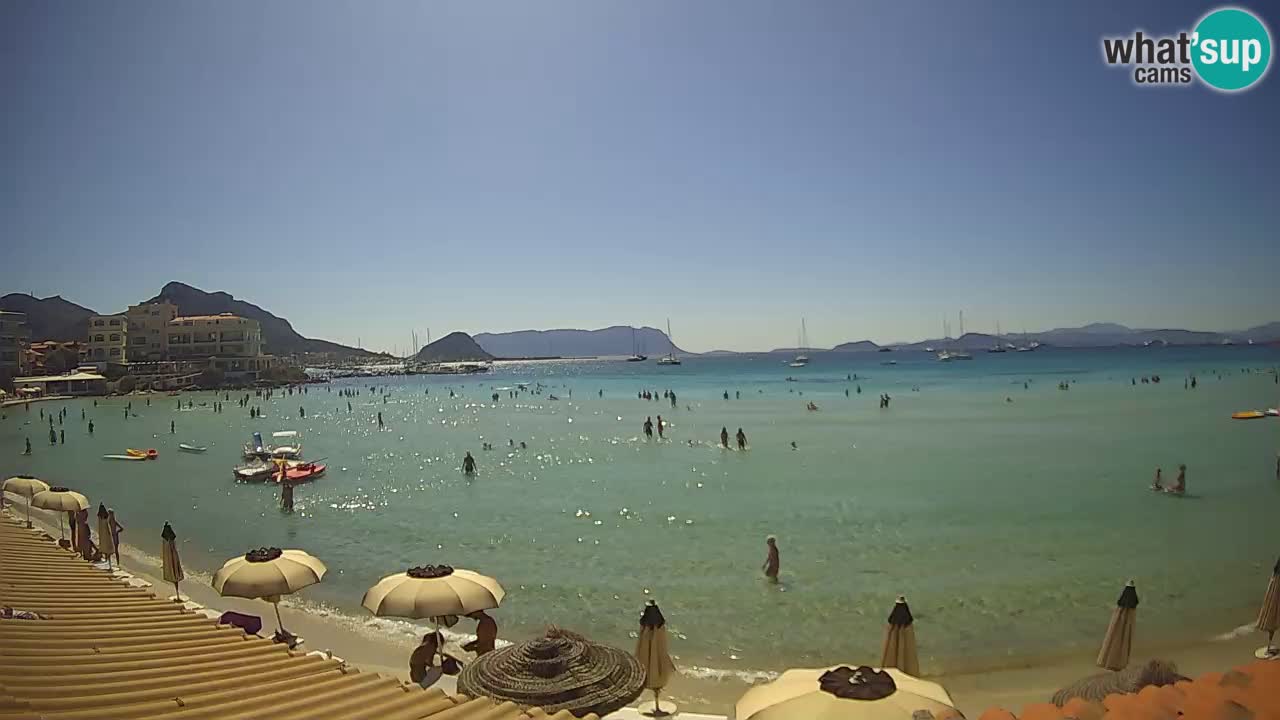 Webcam Terza Spiaggia Golfo Aranci – Liveblick auf den Strand